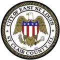 Official seal of East St. Louis, Illinois