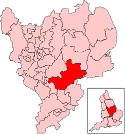 Map of constituency