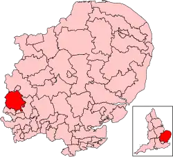 Map of constituency