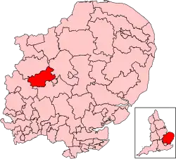 Map of constituency