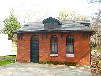 Eastern station from the east