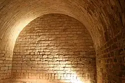 A vaulted tomb chamber in Luoyang, built during the Eastern Han dynasty (AD 25–220)
