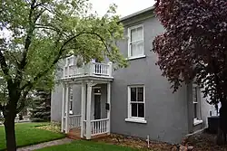 The house from the southeast.