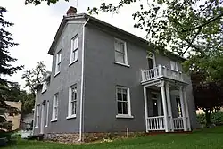 The house from the southwest.