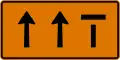 T2-3a Lane closed (right)