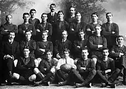 Eden Football Club in Auckland, New Zealand, 1907