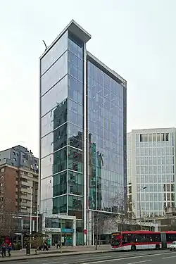 Building hosting the Embassy in Santiago