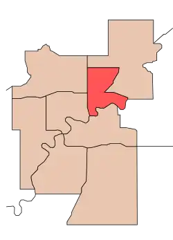 Edmonton Federal Districts