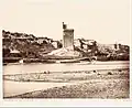Photograph by Édouard Baldus c. 1862. The buildings associated with the tower had been demolished.
