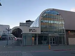 William A. Egan Civic and Convention Center, Anchorage, Alaska, 1983.