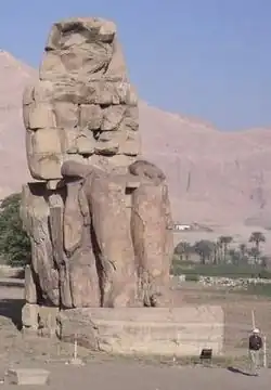 East (or north) colossus