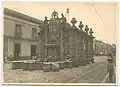 Salto del Agua Fountain in 1920 by Hugo Brehme.[20]