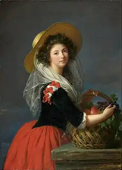 Marie-Gabrielle de Gramont, Duchesse de Caderousse, 1784, Nelson-Atkins Museum of Art.