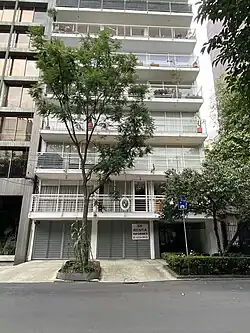 Building hosting the Embassy in Mexico City