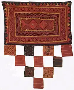 Embroidered hanging, Kutch Museum