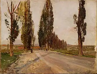 Boulevard of Poplars near Plankenberg (c.1890)