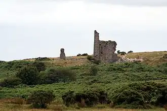 Engine house of a disused mine