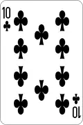 10 of clubs
