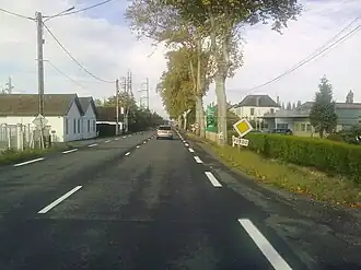 The road into Puyoô