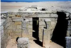 Entrance of the mastaba