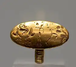 A Sacred Conversation. Poros, 1500–1450 BC.