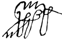 Heraclius I's signature