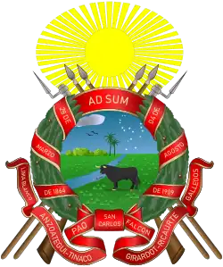 Coat of arms of Cojedes