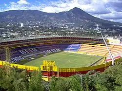 San Salvador Volcano from Cuscatlán Stadium
