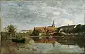 Painting of Giessen by Eugen Jettel (1886)