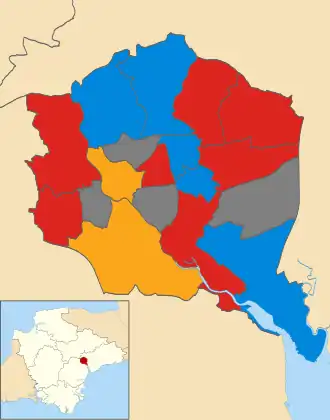 2010 results map