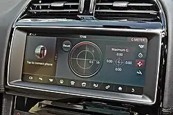 G-Meter interface