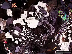 Granophyre in the S-type Strathbogie, Granite, Australia