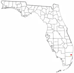 Location of Pine Ridge, Florida