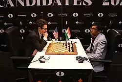Caruana vs. Praggnanandhaa (Round 7)