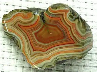 Fairburn agate from western South Dakota