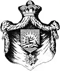 The Coat of Arms with mantle