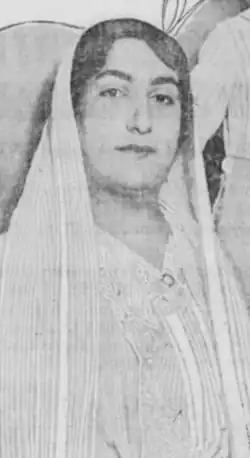 Farahangiz Sprague, from a 1915 publication