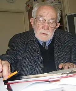 Father Detienne in Brussels, 2006