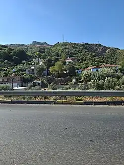 Fikas seen from the nearby highway