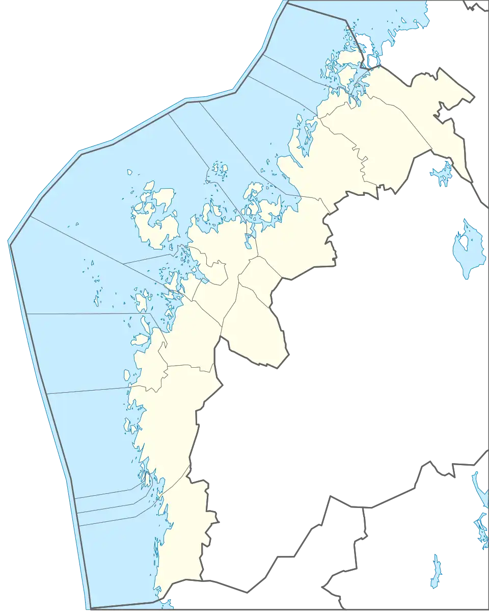 Vaasa is located in Ostrobothnia