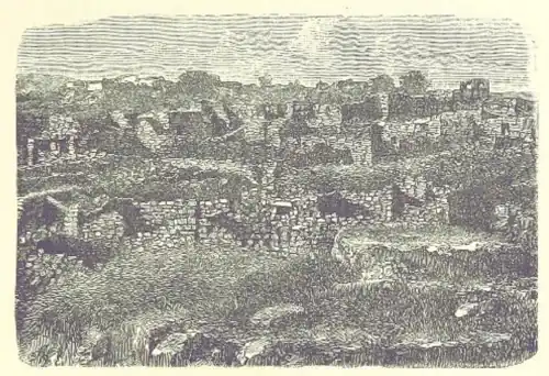 The village of Fiq in the 1880s