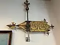 Weathervane recovered from the ashes of the 1975 fire