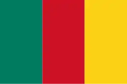 Flag of the State of Cameroon (1957–1960).