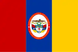 Flag of the Panama State, 1855–1863.