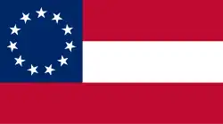 Flag with 11 stars, (July 2 – November 28, 1861)