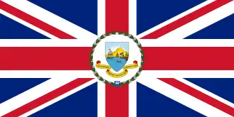 Flag of the governor of Trinidad and Tobago (1958–1962)