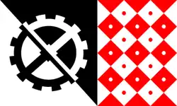 Flag of Behlendorf, Schleswig-Holstein, Germany