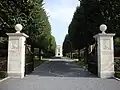 Entrance to the Flanders Field American Cemetery