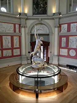 An image showing the top of the oculus in the Flaxman Gallery, University College London