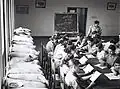 Young people studying at Ayanot, 1948